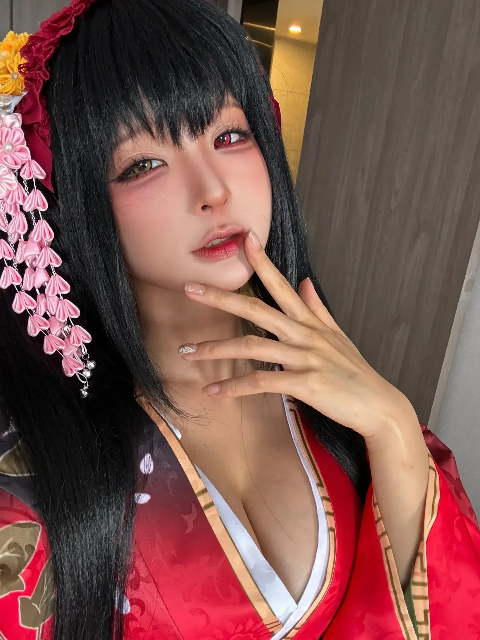 图片[2] - 蠢沫沫 – 狂三和服 · 花絮 [110P] - 宅自学