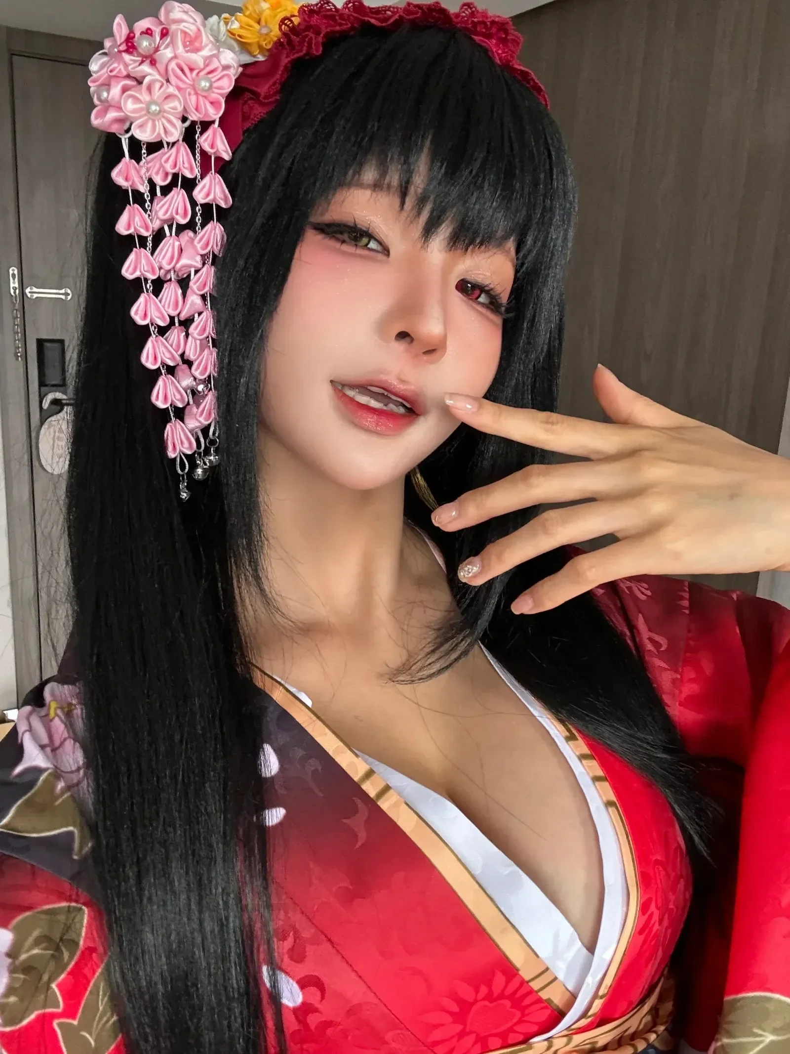 图片[3] - 蠢沫沫 – 狂三和服 · 花絮 [110P] - 宅自学