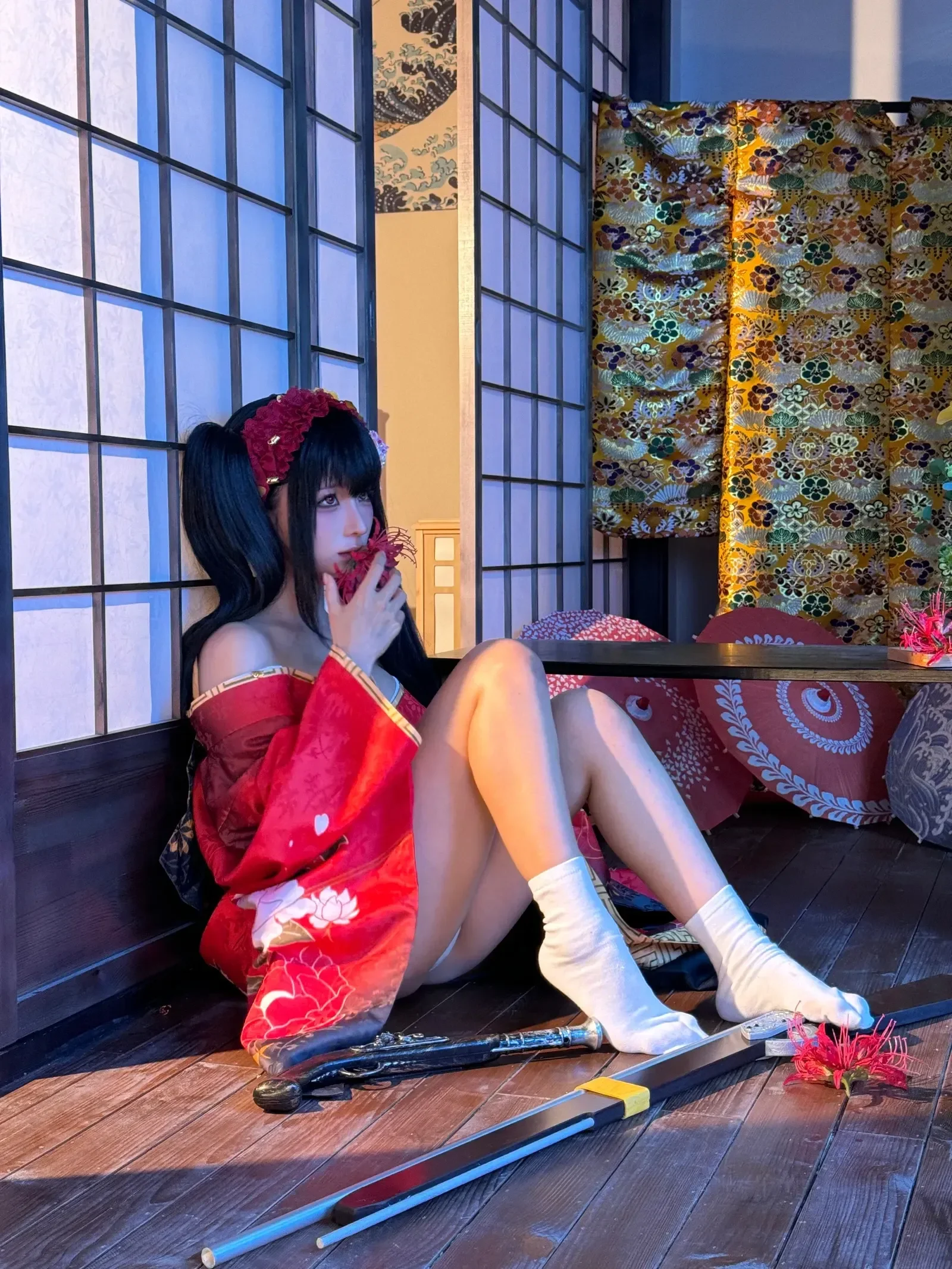 图片[7] - 蠢沫沫 – 狂三和服 · 花絮 [110P] - 宅自学