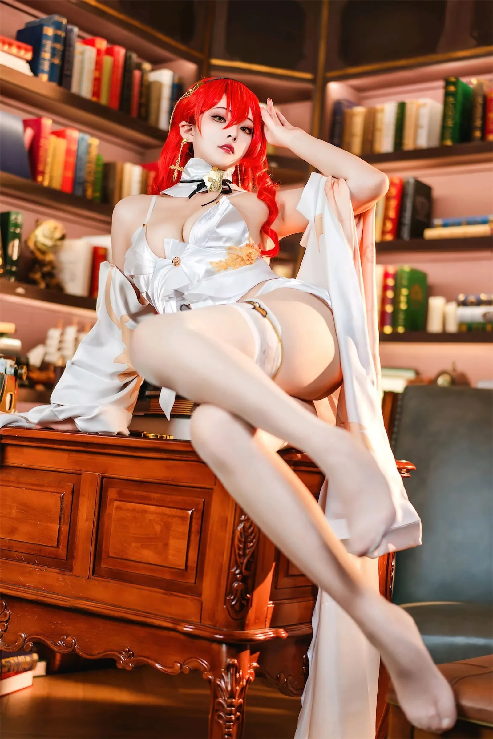 图片[6] - Natsuko夏夏子 – 崩坏：星穹铁道 姬子礼服 [77P] - 宅自学