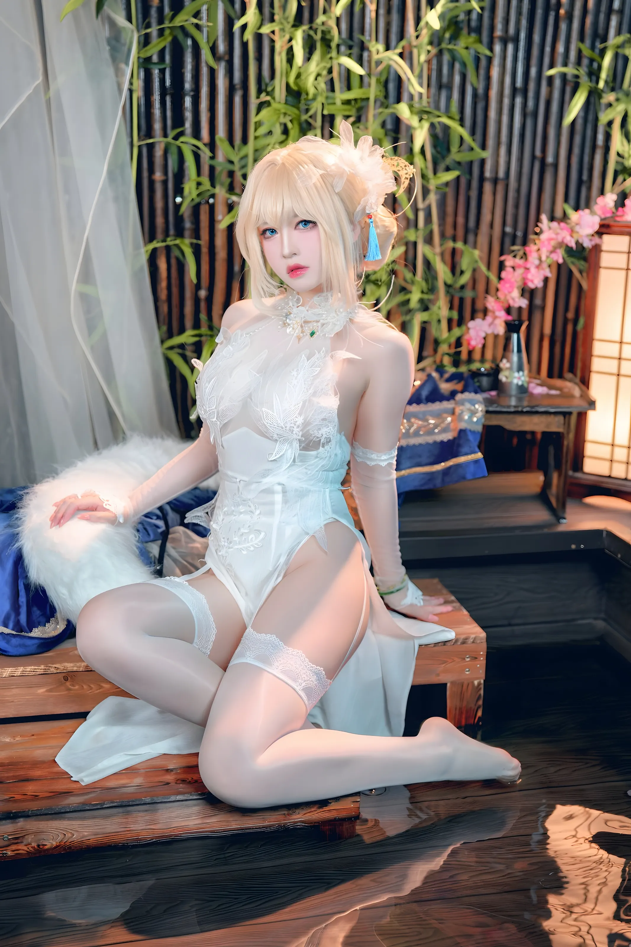 半半子 – 贞德 灯花祝装圣女 灯火佳期 [58P] - 宅自学